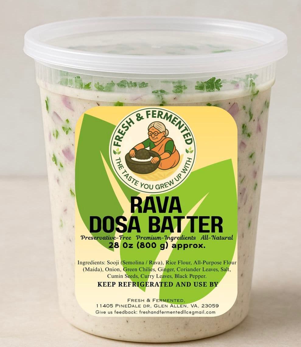 Ravva Dosa Batter